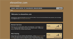 Desktop Screenshot of elexonline.com